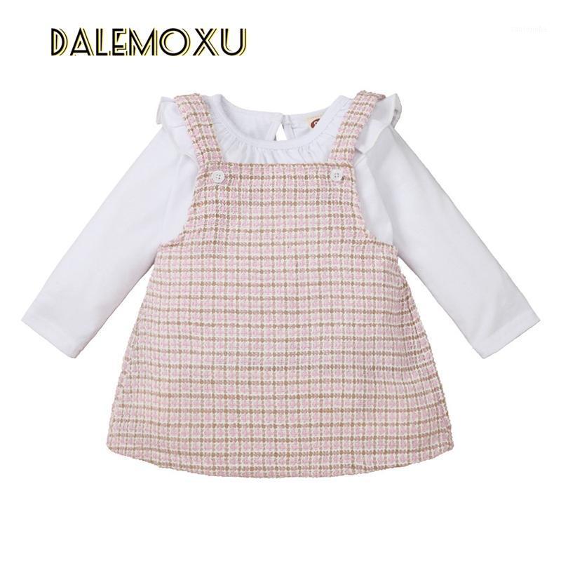 Infant Kid Baby Girl Skirt 2Pcs White Plaid Outfit Suit Sweet Long Sleeve T-shirt Overall Suspender Skirt Spring Autumn 0-24M1
Infant Kid Baby Girl Skirt 2Pcs White Plaid Outfit Suit Sweet Long Sleeve T-shirt Overall Suspender Skirt Spring Autumn 0-24M1