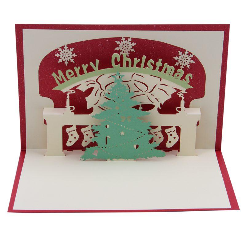 Quality 3D -up Christmas Tree Greeting Cards Christmas Greeting Holiday Cards Gifts for Xmas/New Year tree
Quality 3D -up Christmas Tree Greeting Cards Christmas Greeting Holiday Cards Gifts for Xmas/New Year tree