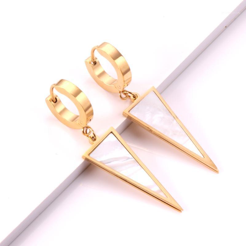 LUXUKISSKIDS Hoop Earing Korean Style Traingle Shell Stainless Steel Drop Earrings Fashion Jewelry2020 Set For Women Brinco1
LUXUKISSKIDS Hoop Earing Korean Style Traingle Shell Stainless Steel Drop Earrings Fashion Jewelry2020 Set For Women Brinco1