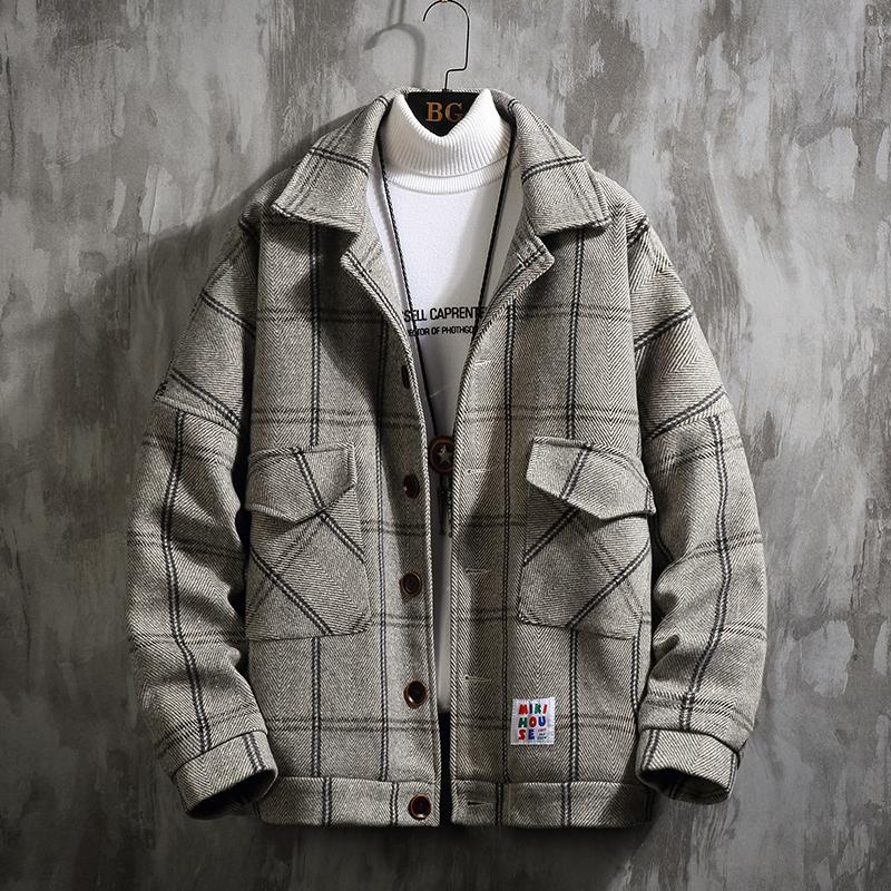 Men' Jackets Mens Casual Loose Thick Jacket Coats Fashion Korean Style Plus Size Cardigan Plaid Male Clothing, Silver
Men' Jackets Mens Casual Loose Thick Jacket Coats Fashion Korean Style Plus Size Cardigan Plaid Male Clothing, Silver