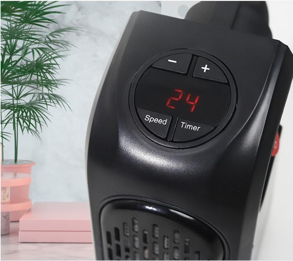 Wall Electric Heater Mini Fan Heater Desktop Household Wall Handy Heating Stove Radiator Warmer Machine for Winter EUUSUK Plug
