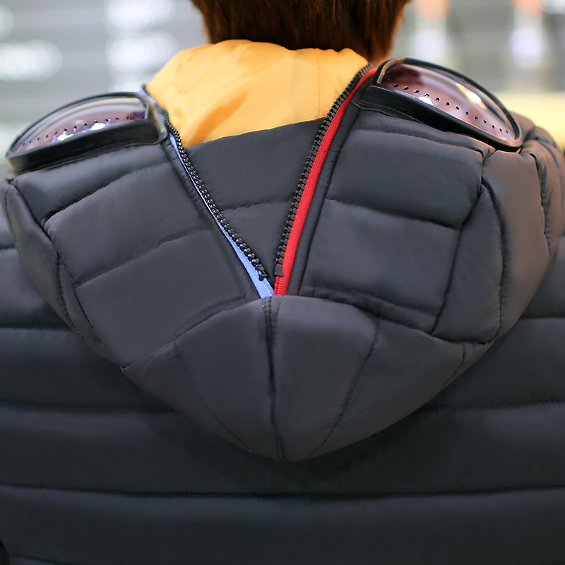 Hooded with Glasses jacket men Winter Parka Men Windbreak Thick Warm Windproof Coats Male Hooded Jackets Men's Winter Jackets 201201