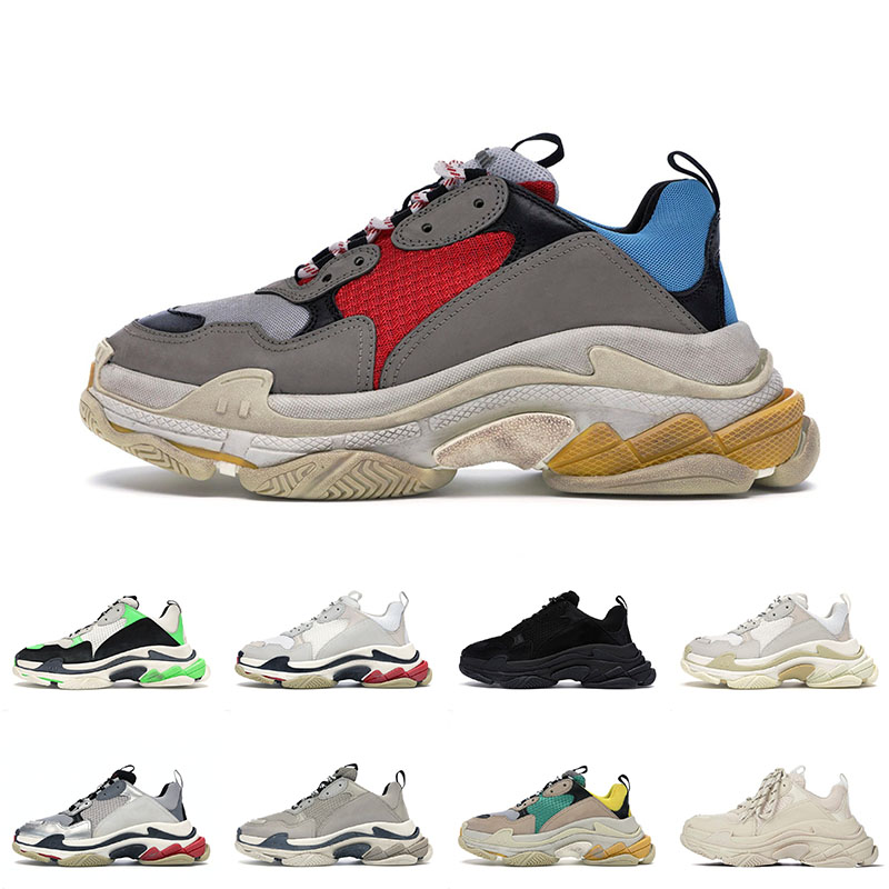 Triple S Sports Mens Women Running Shoes Vintage Old 17FW Paris Crystal Clear Sole Rainbow White Pink Black Fashion Sports Sneakers Eur 36-45, 19 36-45
Triple S Sports Mens Women Running Shoes Vintage Old 17FW Paris Crystal Clear Sole Rainbow White Pink Black Fashion Sports Sneakers Eur 36-45, 19 36-45