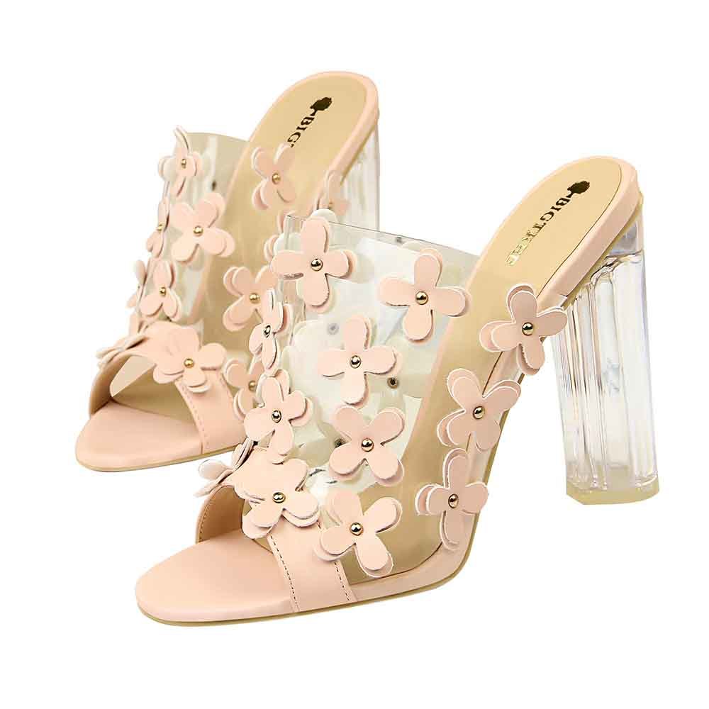 Girls fashionable will see flower in high heels slides slippers transparent ladies toe open sandals white party pink shoes 58WQ
Girls fashionable will see flower in high heels slides slippers transparent ladies toe open sandals white party pink shoes 58WQ