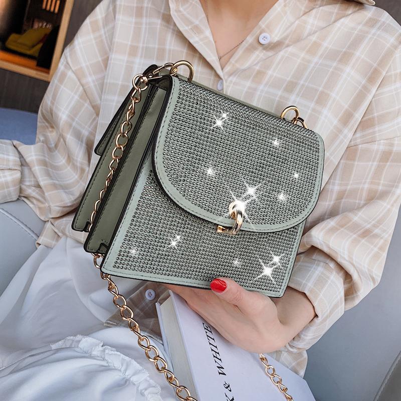 Diamond Square bag 2021 Summer Fashion New High Quality PU Leather Women's Designer Handbag Lock Chain Shoulder Messenger bagas, Black
Diamond Square bag 2021 Summer Fashion New High Quality PU Leather Women's Designer Handbag Lock Chain Shoulder Messenger bagas, Black