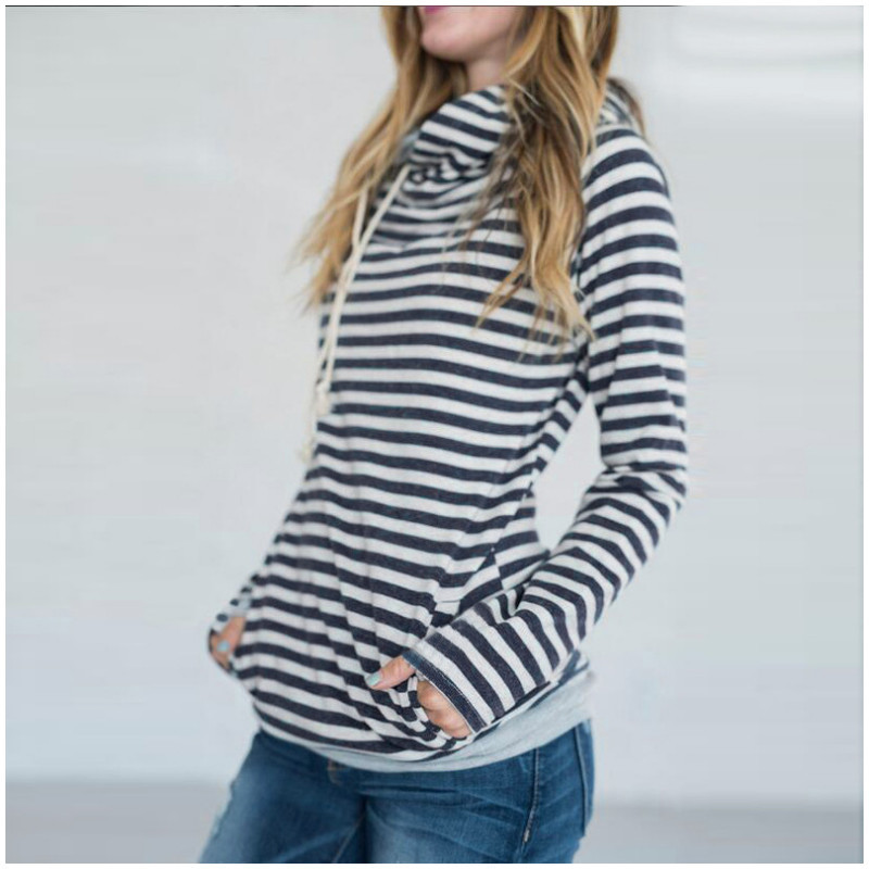 2021 New 12-color Autumn Female Shreds Striped Pullovers Hot Long Sleeve Tops Double Sweatshirt with Hoodie RXKU, Black 0598
2021 New 12-color Autumn Female Shreds Striped Pullovers Hot Long Sleeve Tops Double Sweatshirt with Hoodie RXKU, Black 0598
