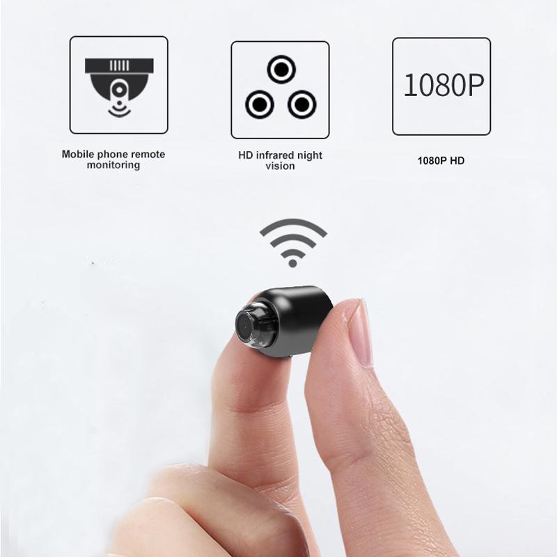 Mini Camera Wireless wifi 1080P Surveillance Security Night Vision Motion Detect Camcorder Baby Monitor Built-in Battery IP Cam1
Mini Camera Wireless wifi 1080P Surveillance Security Night Vision Motion Detect Camcorder Baby Monitor Built-in Battery IP Cam1