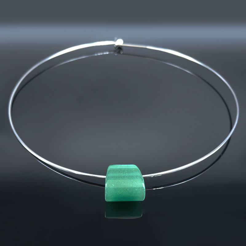 2020 New Tangling Stainless Steel Stone Necklace Women Silver Color Choker Necklace Jewelry collares de moda N20323
2020 New Tangling Stainless Steel Stone Necklace Women Silver Color Choker Necklace Jewelry collares de moda N20323