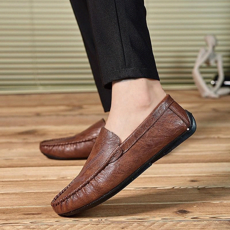 Leather shoes Mens Loafers Fashion Moccasins Soft Leather tenis masculino adulto outdoor Slip On Men's Boat Shoes Chaussure #iY3f
Leather shoes Mens Loafers Fashion Moccasins Soft Leather tenis masculino adulto outdoor Slip On Men's Boat Shoes Chaussure #iY3f