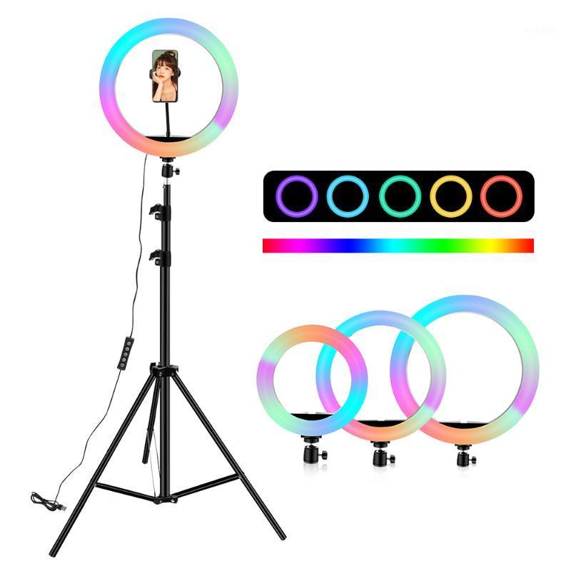 10inch Ring Light RGB02 26cm 33cm 20cm LED Rainbow Light With Tripod Stand 1.6M Dimmable RGB Set For Short Video YouTube Live1
10inch Ring Light RGB02 26cm 33cm 20cm LED Rainbow Light With Tripod Stand 1.6M Dimmable RGB Set For Short Video YouTube Live1