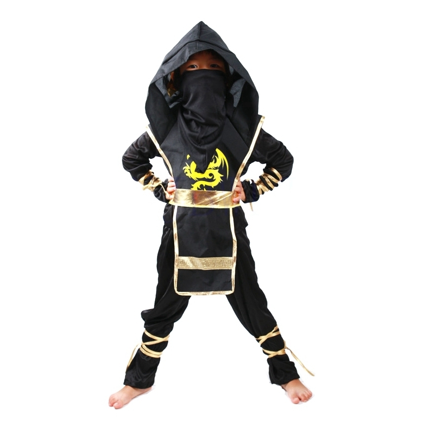 Ninja Costume Child Ninjago Party Costumes Boys Girls Halloween Fancy Dress Superhero Cosplay Ninja Suit Kids Clothes Set Gift LJ200930