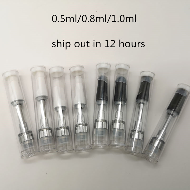 510 Ceramic Carts 0.5ml 0.8ml 1.0ml Vape Cartridge Empty disposable vape pens with PVC tube Packaging Electronic Cigarettes
510 Ceramic Carts 0.5ml 0.8ml 1.0ml Vape Cartridge Empty disposable vape pens with PVC tube Packaging Electronic Cigarettes