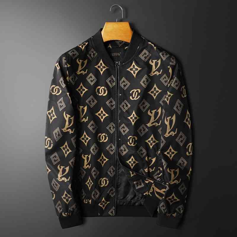 Men's Jackets menswear autumn winter European light luxury fashion printed jacket men's DDWJ, Dark gray
Men's Jackets menswear autumn winter European light luxury fashion printed jacket men's DDWJ, Dark gray