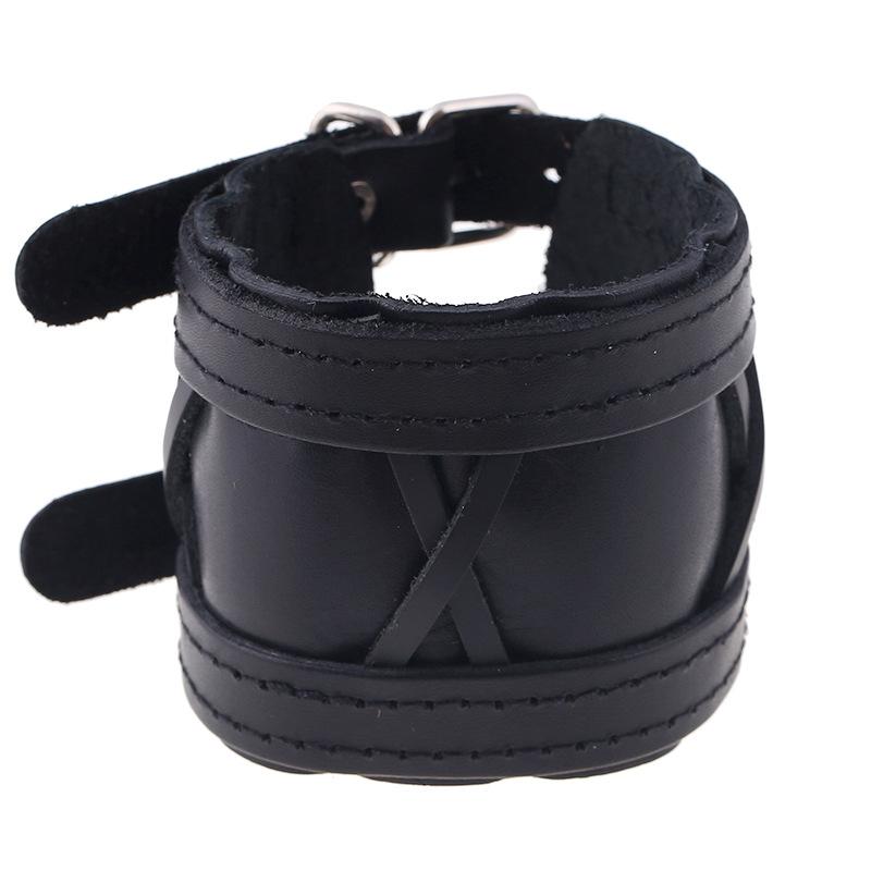 Men Genuine Wide Leather Chain Bracelet Beaded Charm Bangle New Fashion Homme Braceltet Male Wrap Jewelry PK-113
Men Genuine Wide Leather Chain Bracelet Beaded Charm Bangle New Fashion Homme Braceltet Male Wrap Jewelry PK-113