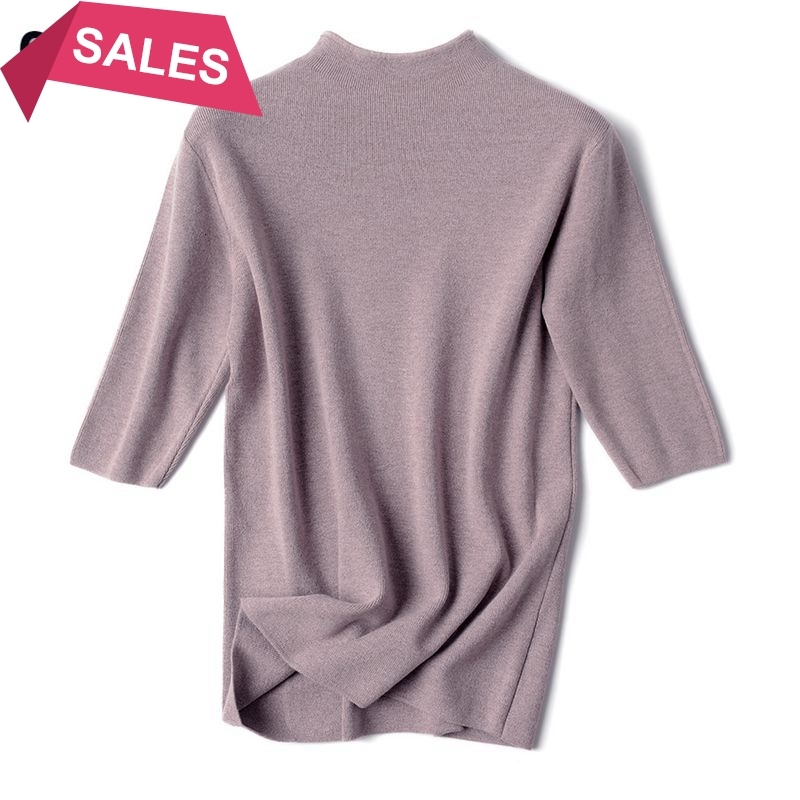 2021 New Half Sleeve Women Turtleneck Sweater Autumn Spring Pullover Top Soft Female Jumper Black White Tight Sweaters Pull Femme Hnz3, Rose red
2021 New Half Sleeve Women Turtleneck Sweater Autumn Spring Pullover Top Soft Female Jumper Black White Tight Sweaters Pull Femme Hnz3, Rose red