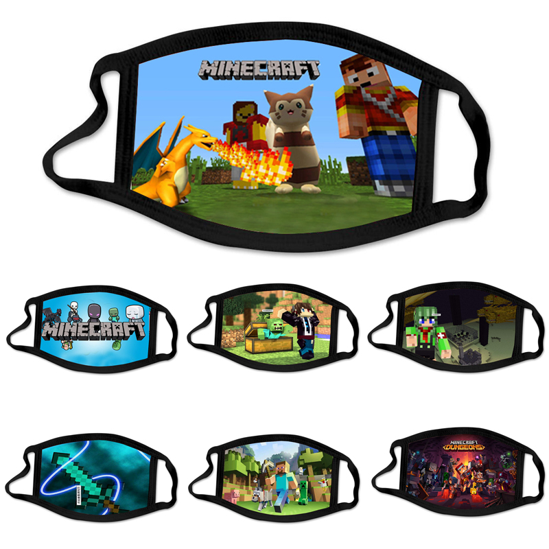 Minecraft Game face mask adult kid designer face masks printing boys girls facemask dustproof sunscreen washable adult mask
Minecraft Game face mask adult kid designer face masks printing boys girls facemask dustproof sunscreen washable adult mask