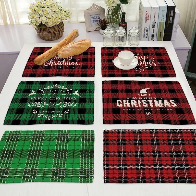 Christmas Tree Snowflake Cotton Linen Pad Dining Table Mats Bowl Cup Mat Pattern Kitchen Placemat Home Decor MX0010
Christmas Tree Snowflake Cotton Linen Pad Dining Table Mats Bowl Cup Mat Pattern Kitchen Placemat Home Decor MX0010