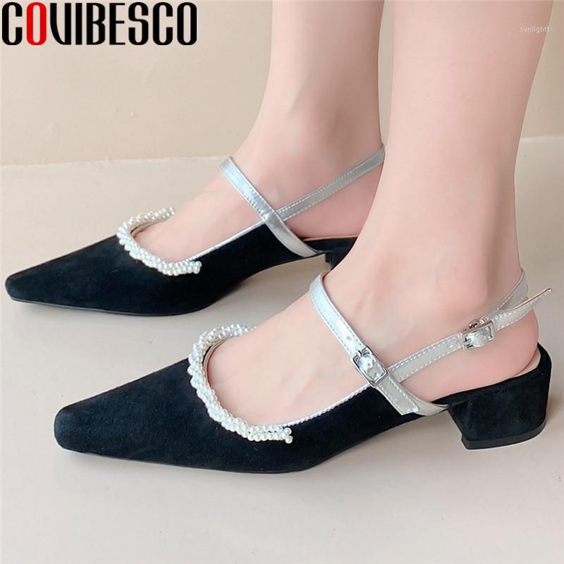 COVIBESCO Women Pearl Thick Heel Comfortable Brand Design Pointed Toe Party Pumps Wild Sandals High Heels Elegant Shoes Woman1, Black
COVIBESCO Women Pearl Thick Heel Comfortable Brand Design Pointed Toe Party Pumps Wild Sandals High Heels Elegant Shoes Woman1, Black