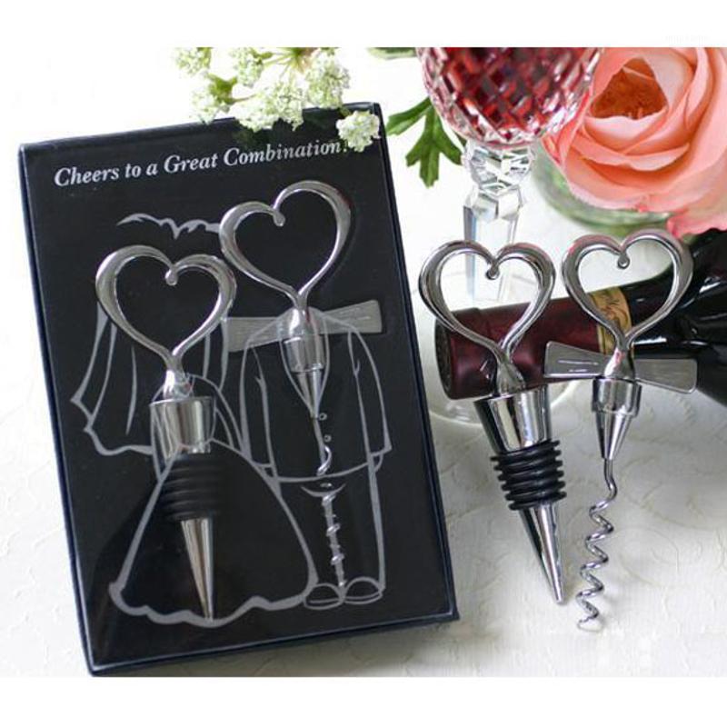 2pcs/set Love Heart Corkscrew Wine Bottle Opener Wine Stopper Set Wedding Gift for Guests Bottle Opener Set Wedding Decoration1
2pcs/set Love Heart Corkscrew Wine Bottle Opener Wine Stopper Set Wedding Gift for Guests Bottle Opener Set Wedding Decoration1
