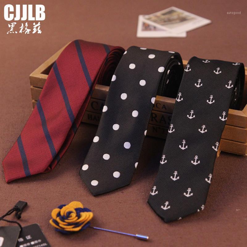 Neck Ties Fashion Mens Business Tie Shirt Accessories 2021 British Style Men Skinny Necktie Wedding Polyester Black Dot1
Neck Ties Fashion Mens Business Tie Shirt Accessories 2021 British Style Men Skinny Necktie Wedding Polyester Black Dot1