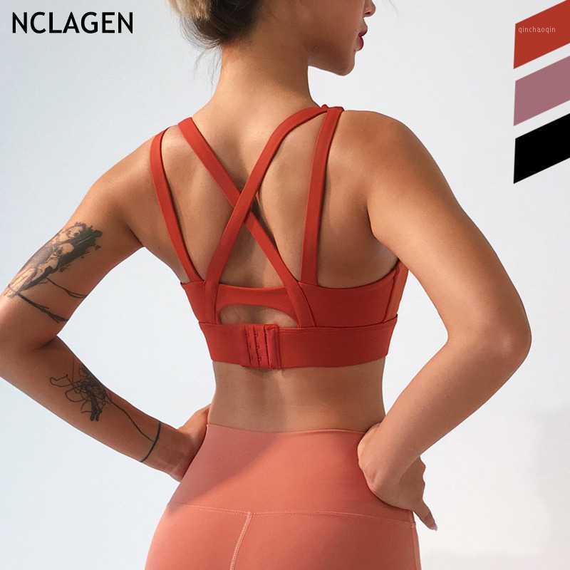 NCLAGEN Yoga Bra High Support Sports Underwear Running Fitness Gym Training Crop Top Push-up Halter Workout Tank Top1, Black
NCLAGEN Yoga Bra High Support Sports Underwear Running Fitness Gym Training Crop Top Push-up Halter Workout Tank Top1, Black
