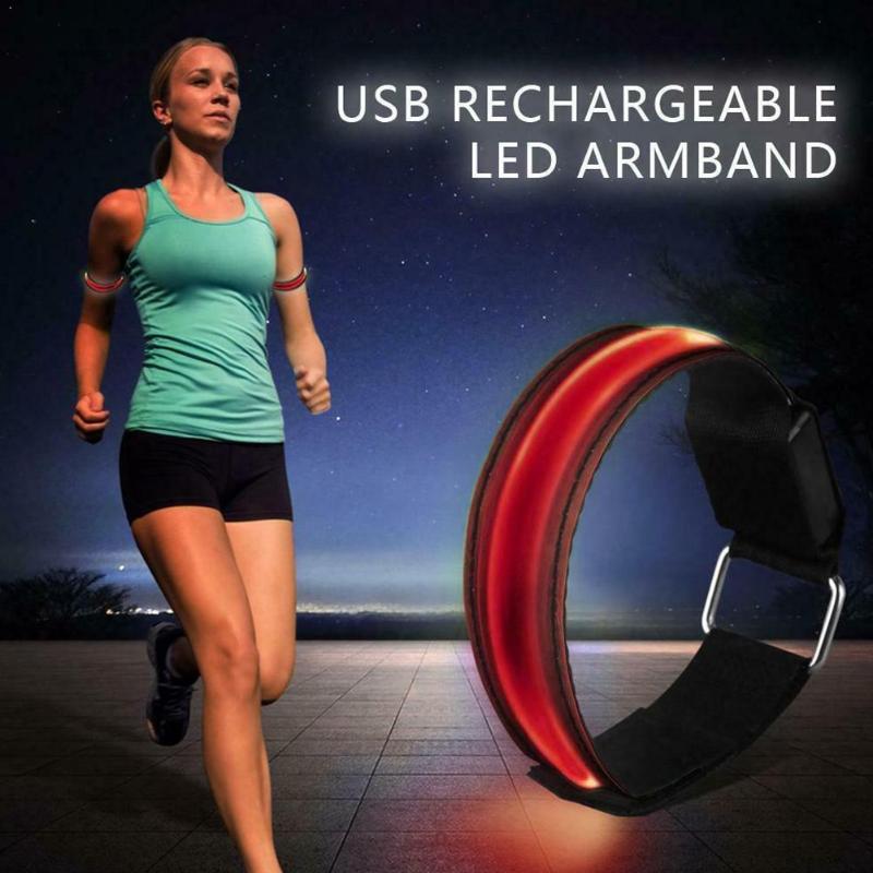 USB Charging Night Running Led Armband Outdoor Cycling Arm Wristband Safety Reflective Warning Bike Light Strap Jogging Bel P2G2
USB Charging Night Running Led Armband Outdoor Cycling Arm Wristband Safety Reflective Warning Bike Light Strap Jogging Bel P2G2