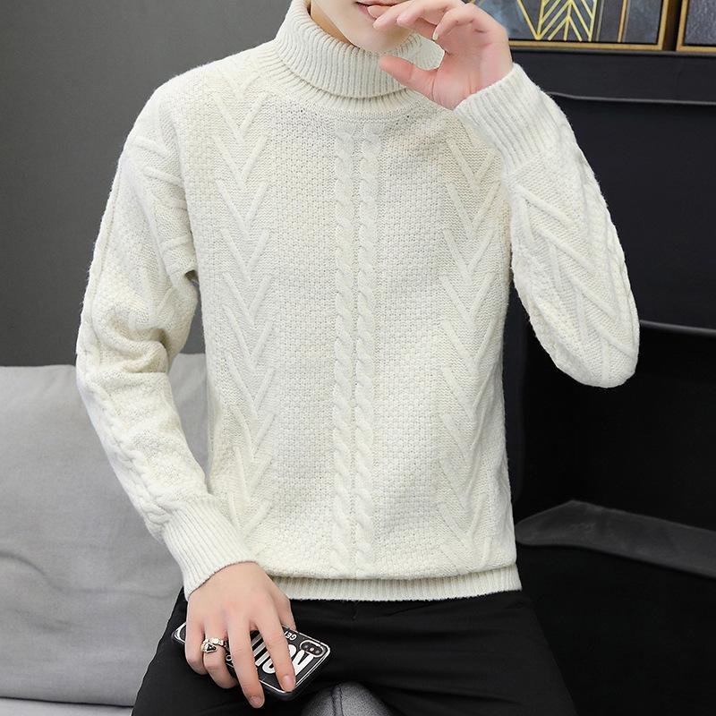2021 New Winter New Men's Sweater, Pullovers Knitwear Young Men's Outerwear 62B221, White;black
2021 New Winter New Men's Sweater, Pullovers Knitwear Young Men's Outerwear 62B221, White;black