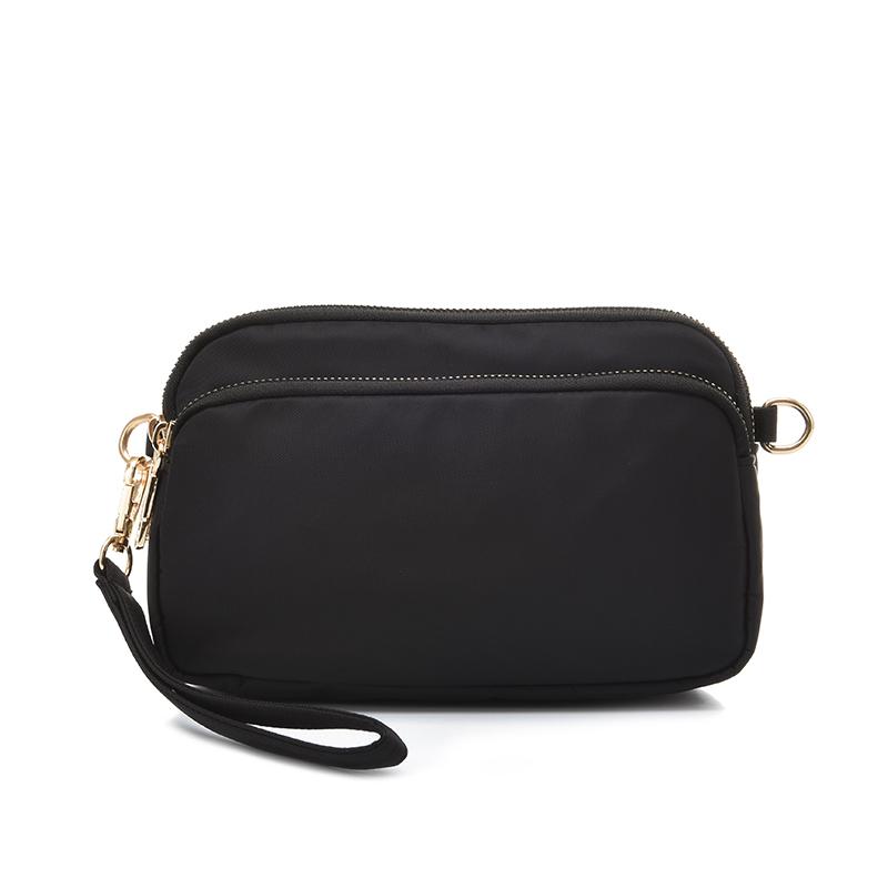 Vintage Women Waterproof Nylon Shoulder Lady Small Shell Handbag Zipper Tote Package Crossbody Bag, Black
Vintage Women Waterproof Nylon Shoulder Lady Small Shell Handbag Zipper Tote Package Crossbody Bag, Black