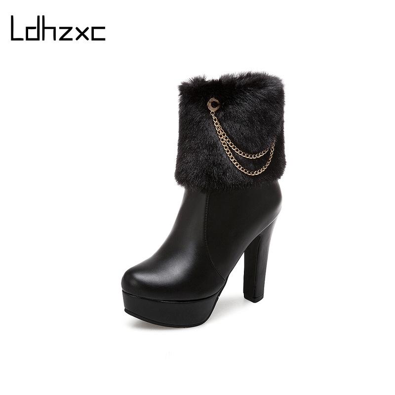 LDHZXC Wholesale Women Boots Platform Rubber Sole Ladies Casual Shoes Plus Size Black High Heels Zipper Black Pu Leather Boots
LDHZXC Wholesale Women Boots Platform Rubber Sole Ladies Casual Shoes Plus Size Black High Heels Zipper Black Pu Leather Boots