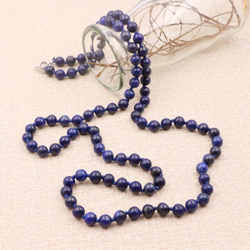 Chains Fashion Long Chain Necklace Jewelry For Women Natural Stone Lapis Lazuli Femme Ladies Party Statement Necklaces 36" A9601
Chains Fashion Long Chain Necklace Jewelry For Women Natural Stone Lapis Lazuli Femme Ladies Party Statement Necklaces 36" A9601