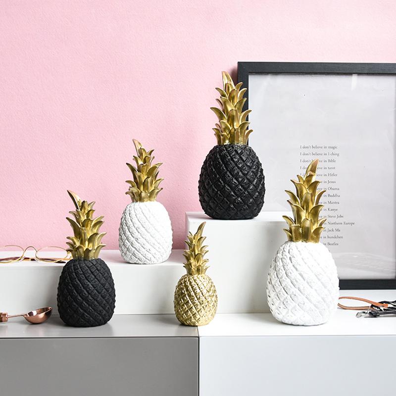 Nordic White/Black/Gold Minimalist Simulation Pineapple Resin Decoration Home Room Decoration Artificial Plant Model Jewelry, Fm039-2
Nordic White/Black/Gold Minimalist Simulation Pineapple Resin Decoration Home Room Decoration Artificial Plant Model Jewelry, Fm039-2