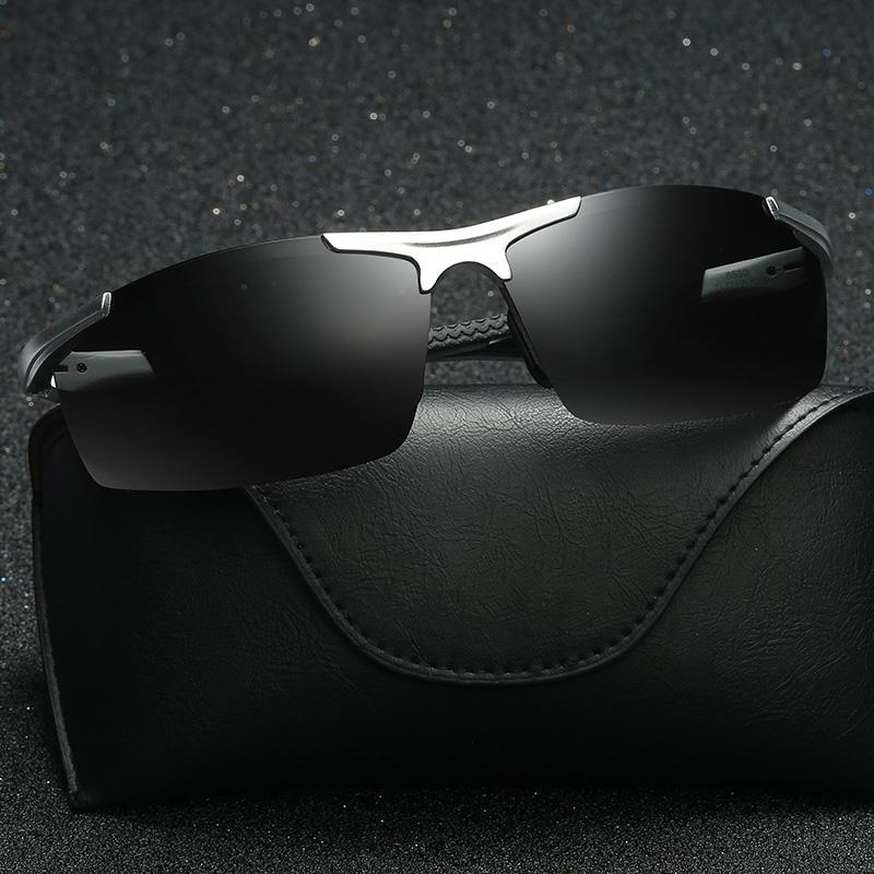 BINGKING Semi Rimless Men Sunglasses Riding 4 Colors Polarized Lens Fashion Retro Outdoor Flat Top 8530 UV400 Protection Eyewear
BINGKING Semi Rimless Men Sunglasses Riding 4 Colors Polarized Lens Fashion Retro Outdoor Flat Top 8530 UV400 Protection Eyewear