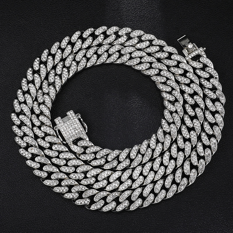 Gold Necklace Jewelry Men 18Inch 20Inch 22Inch 24Inch 30Inch Iced Out Rhinestone Silver Miami Cuban Link Chain Men Hiphop Necklace
Gold Necklace Jewelry Men 18Inch 20Inch 22Inch 24Inch 30Inch Iced Out Rhinestone Silver Miami Cuban Link Chain Men Hiphop Necklace