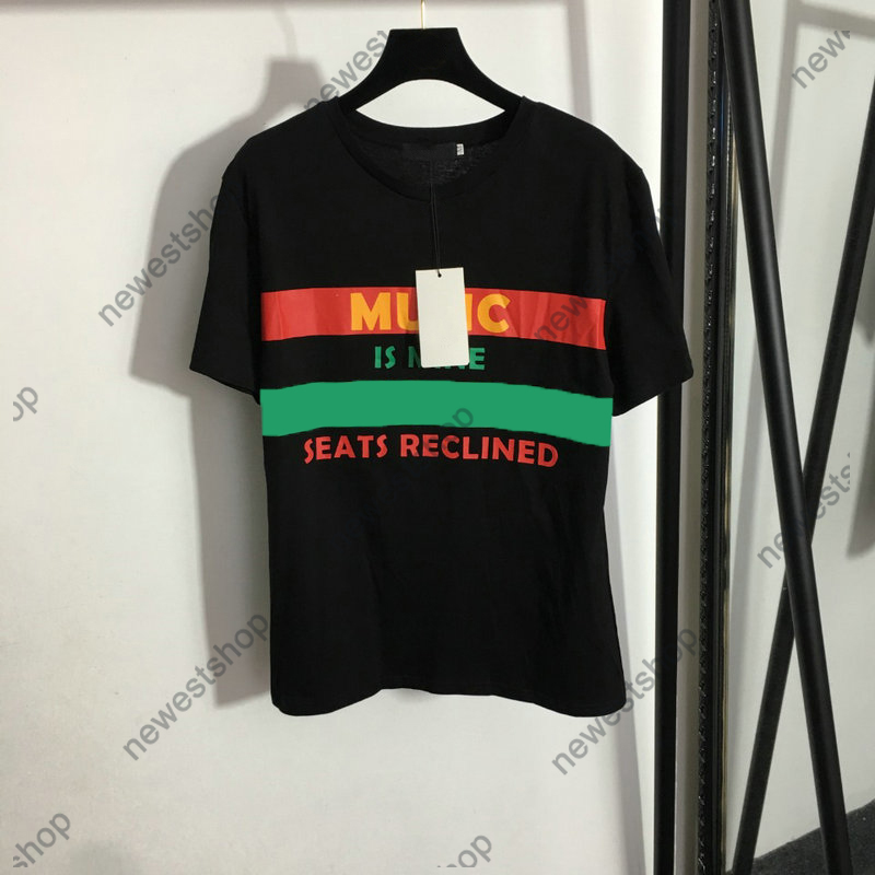 2022 summer womens T Shirts paris designer luxury tshirt women music print t shirt lady casual cotton stripe printing t-shirt tops tee, White
2022 summer womens T Shirts paris designer luxury tshirt women music print t shirt lady casual cotton stripe printing t-shirt tops tee, White