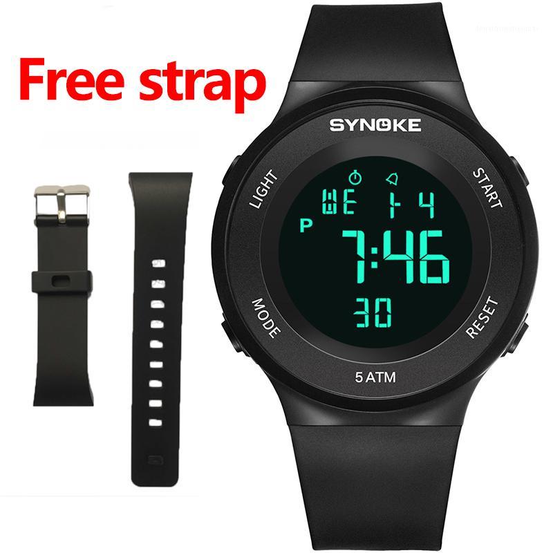 Sports Watch Men Digital Free Strap Waterproof 50M Relogio Masculino Men's Army Watch For Male SYNOKE Brand Wristwatch Clock1, Slivery;brown
Sports Watch Men Digital Free Strap Waterproof 50M Relogio Masculino Men's Army Watch For Male SYNOKE Brand Wristwatch Clock1, Slivery;brown