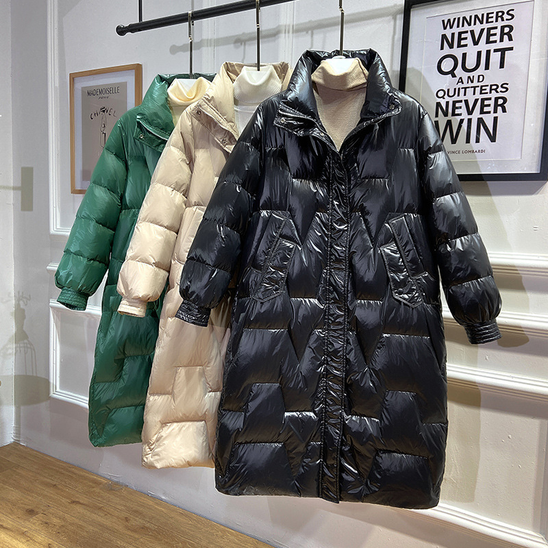 2021 New Female Winter Coat Long New Size 90% White Duck Down Korean Loose Solid Fashion High Quality Jacket C3 Ujvr, Green.
2021 New Female Winter Coat Long New Size 90% White Duck Down Korean Loose Solid Fashion High Quality Jacket C3 Ujvr, Green.