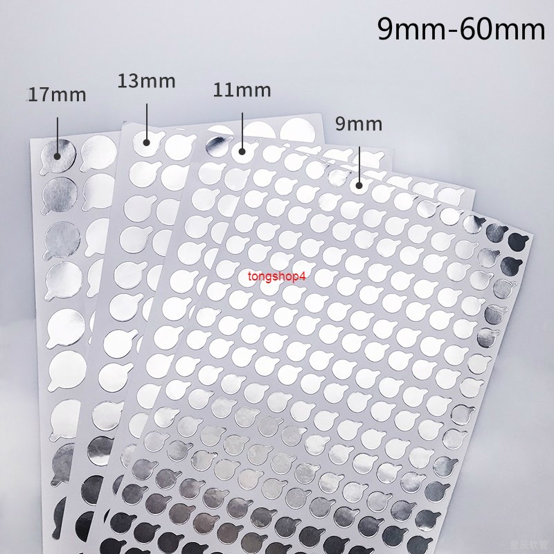 500pcs 9mm To 60mm Aluminum Foil Sealing Sticker for Bottle Mouth Seal Adhesive Soft Tube Stopper Free Shippinggood qualtity
500pcs 9mm To 60mm Aluminum Foil Sealing Sticker for Bottle Mouth Seal Adhesive Soft Tube Stopper Free Shippinggood qualtity