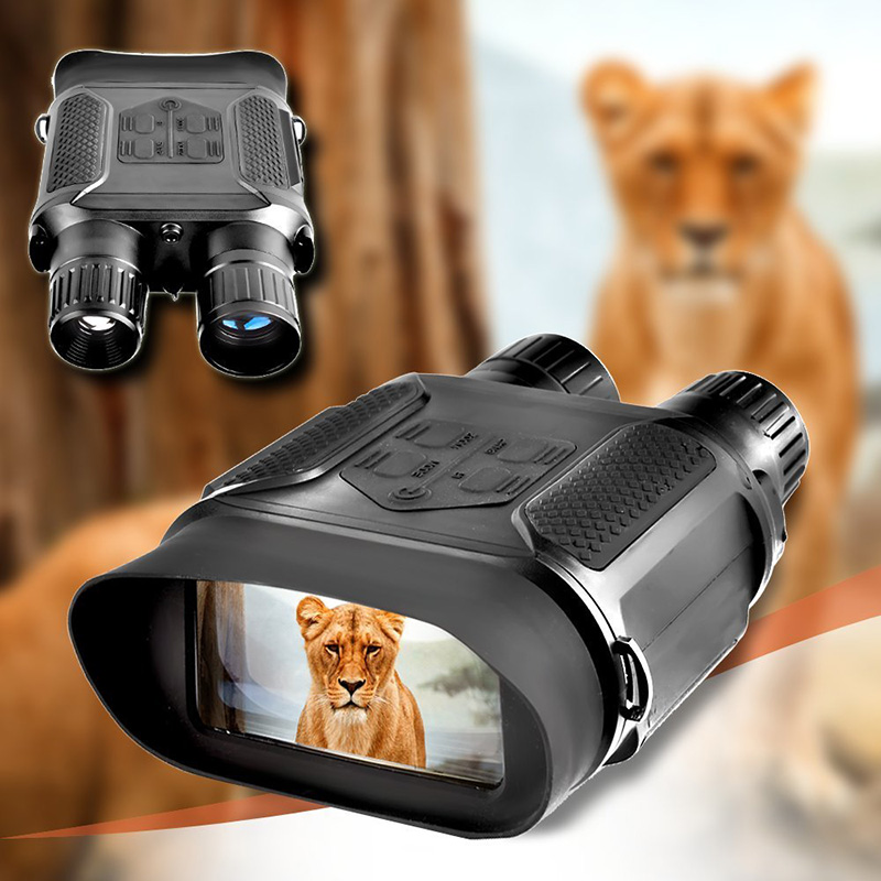 NV400B Digital Night Vision Binocular Hunting 400M Range IR NV Scope HD 850NM Infrared IR with Video and Picture Riflescope for Hunter
NV400B Digital Night Vision Binocular Hunting 400M Range IR NV Scope HD 850NM Infrared IR with Video and Picture Riflescope for Hunter