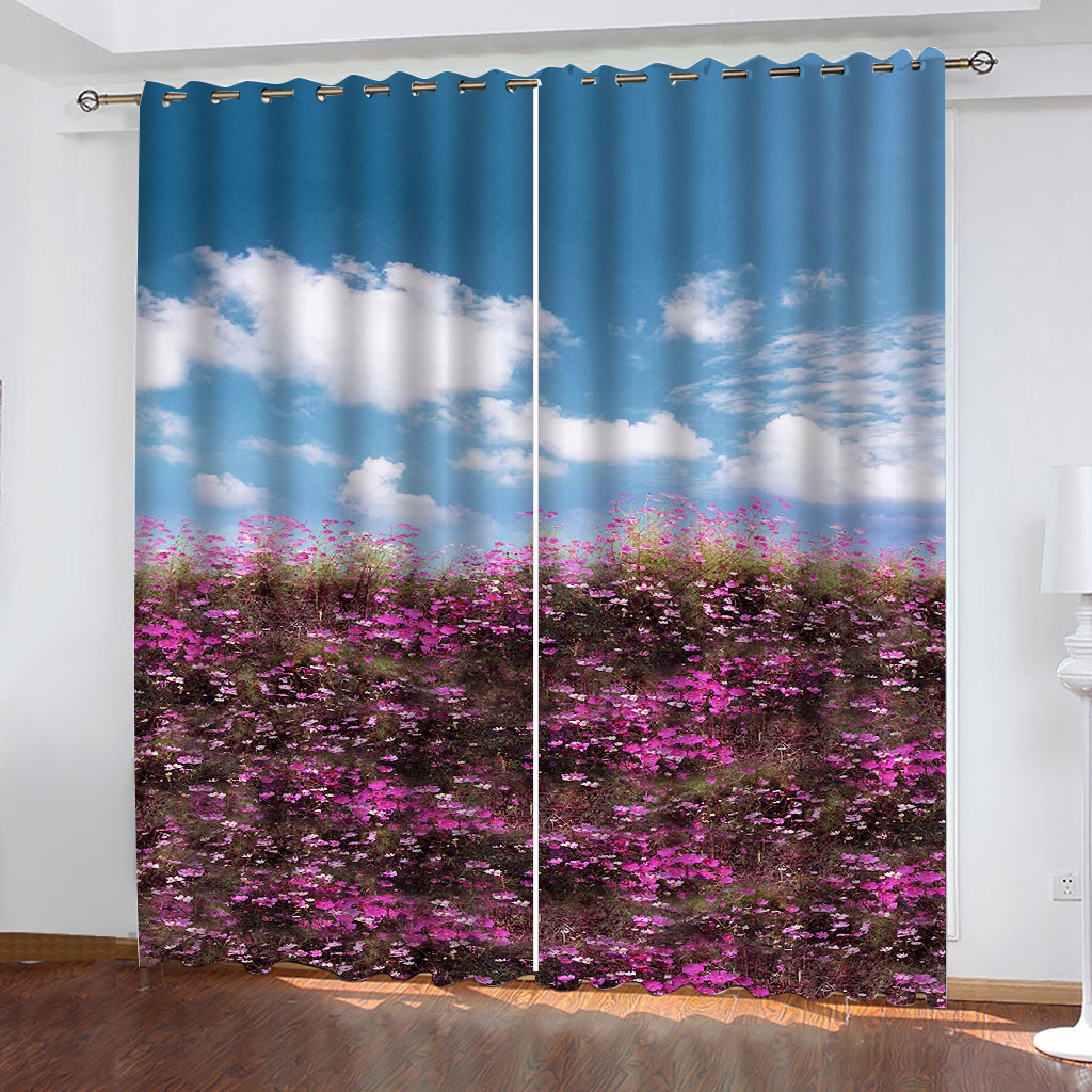 Customized size Luxury Blackout 3D Window Curtains For Living Room purple flower curtains Decoration curtains
Customized size Luxury Blackout 3D Window Curtains For Living Room purple flower curtains Decoration curtains