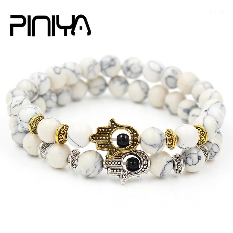 Drop Shipping Fashion Evil Eye Bracelet Women Girl Men Black Onyx Bead Stone Fatima Hand Hamsa Charm Bracelet Femme pulsera1, Golden;silver
Drop Shipping Fashion Evil Eye Bracelet Women Girl Men Black Onyx Bead Stone Fatima Hand Hamsa Charm Bracelet Femme pulsera1, Golden;silver