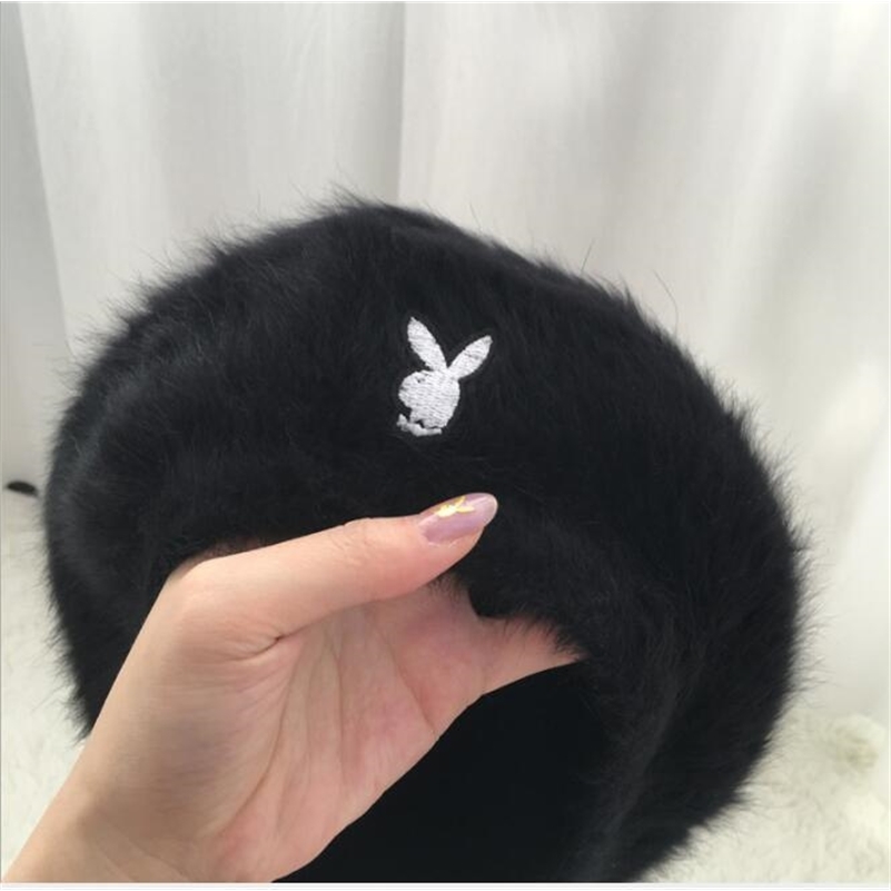 winter hat Rabbit embroidery boinas mujer invierno wool chapeau femme berets caps for women for Apparel Accessories LJ201105, Blue;gray
winter hat Rabbit embroidery boinas mujer invierno wool chapeau femme berets caps for women for Apparel Accessories LJ201105, Blue;gray