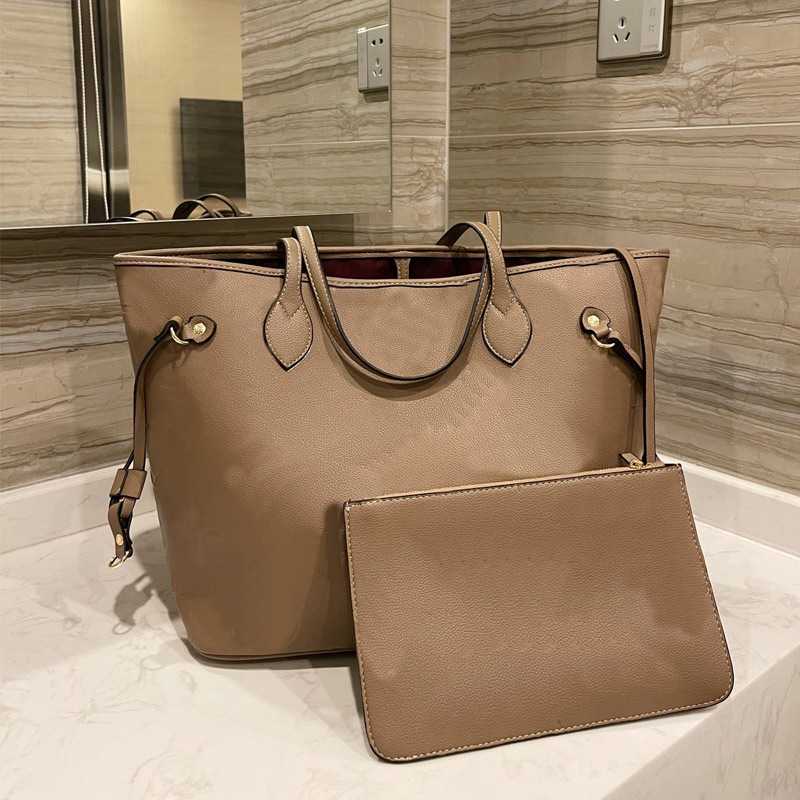 2022 high-quality Tote Shopper Bag Women Handbags Wallet 2pcs Set Composite Shoulder Bags Embossed Fashion Letter Genuine Leather Large
2022 high-quality Tote Shopper Bag Women Handbags Wallet 2pcs Set Composite Shoulder Bags Embossed Fashion Letter Genuine Leather Large