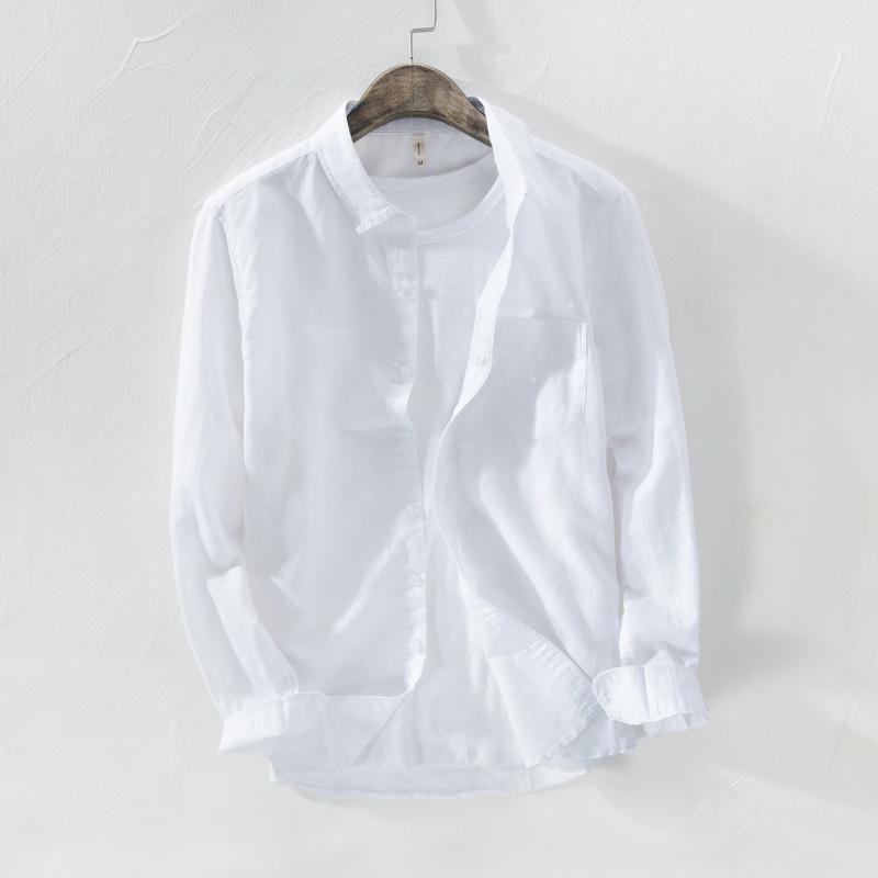Men's Casual Shirts 2021 Summer Mens Luxury Cotton Linen Beach Designer Long Sleeved Top Business Male Work Single Breasted Shirts1, Red
Men's Casual Shirts 2021 Summer Mens Luxury Cotton Linen Beach Designer Long Sleeved Top Business Male Work Single Breasted Shirts1, Red