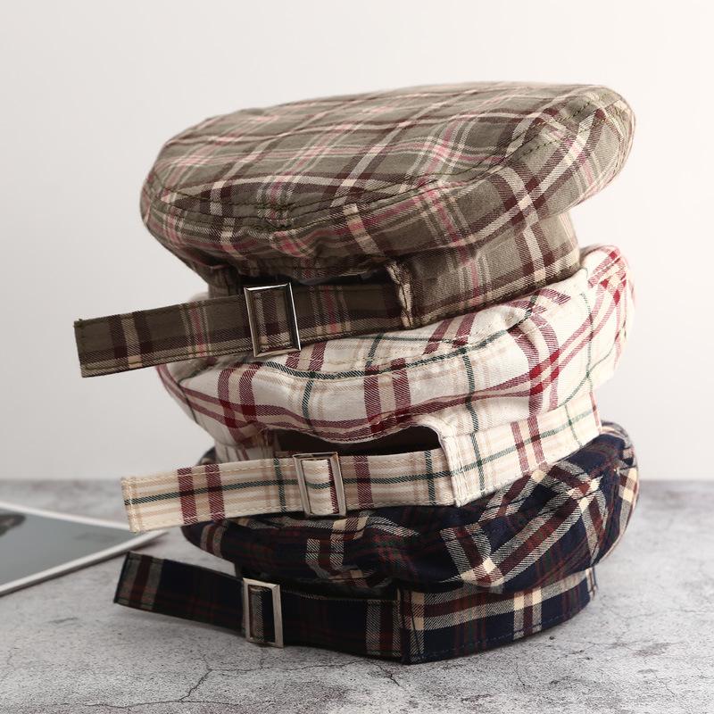 Berets 2021 Christmas Fashion Beret Hats For Women Autumn Thin Section Mori And Winter Plaid Flat Painter Hat Cap
Berets 2021 Christmas Fashion Beret Hats For Women Autumn Thin Section Mori And Winter Plaid Flat Painter Hat Cap