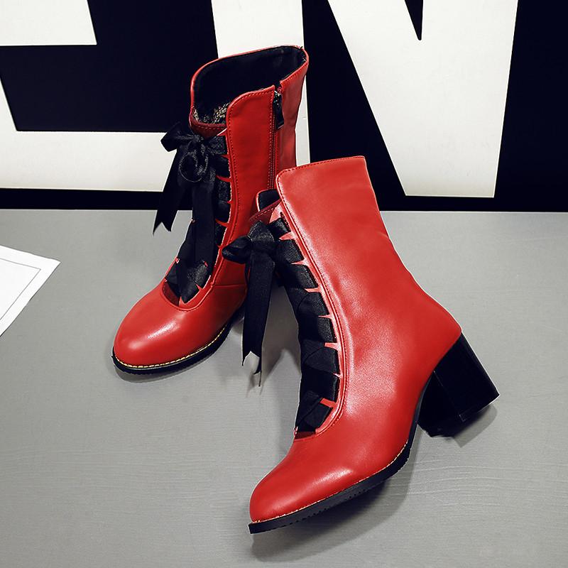 Women's Boots Autumn Female Shoes Boots-Women Round Toe Luxury Designer Ladies Mid Calf 2020 Large Size Low Rubber
Women's Boots Autumn Female Shoes Boots-Women Round Toe Luxury Designer Ladies Mid Calf 2020 Large Size Low Rubber