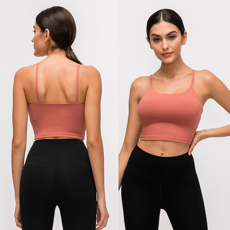LU-83 Solid Color Women Yoga Bra Shirts Sports Vest Fitness Tops Sexy Underwear Lady Tops Yoga Sports Bra, Black
LU-83 Solid Color Women Yoga Bra Shirts Sports Vest Fitness Tops Sexy Underwear Lady Tops Yoga Sports Bra, Black
