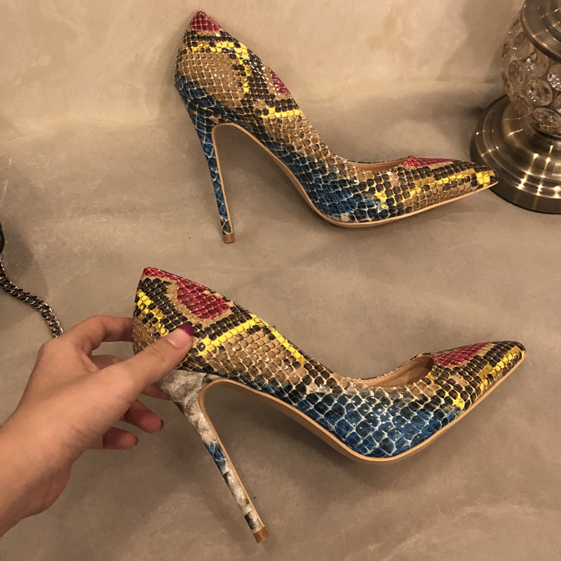 Shipping 2020 Free Mode New Python Snake Leather Poined Toe Stiletto High Heels Alta-salto Sapato Shoes in Dress Bmfd, 38
Shipping 2020 Free Mode New Python Snake Leather Poined Toe Stiletto High Heels Alta-salto Sapato Shoes in Dress Bmfd, 38