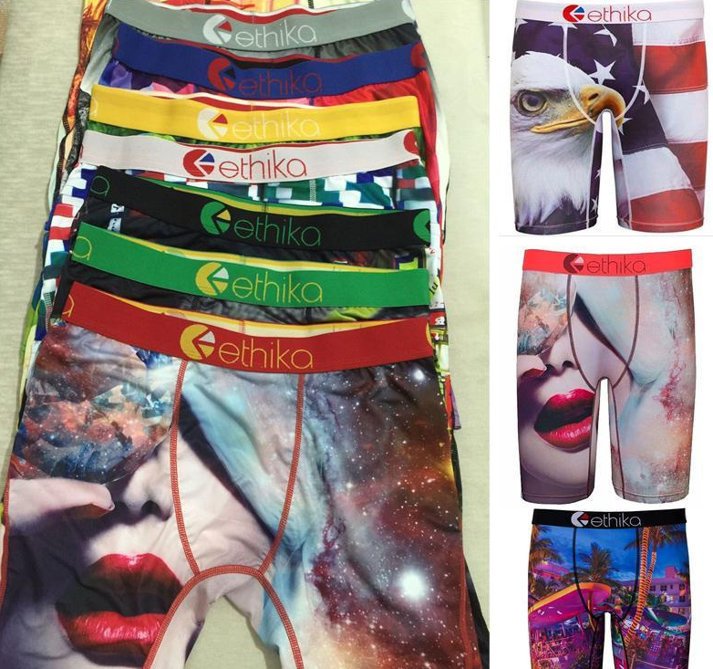 Designer Ethika Underwear Boxer Shorts Mens Hot Male Underwear Men Boxer Men' Underpants Man Panties Comfortable Breathable Cuecas Box6734, Mixed color
Designer Ethika Underwear Boxer Shorts Mens Hot Male Underwear Men Boxer Men' Underpants Man Panties Comfortable Breathable Cuecas Box6734, Mixed color