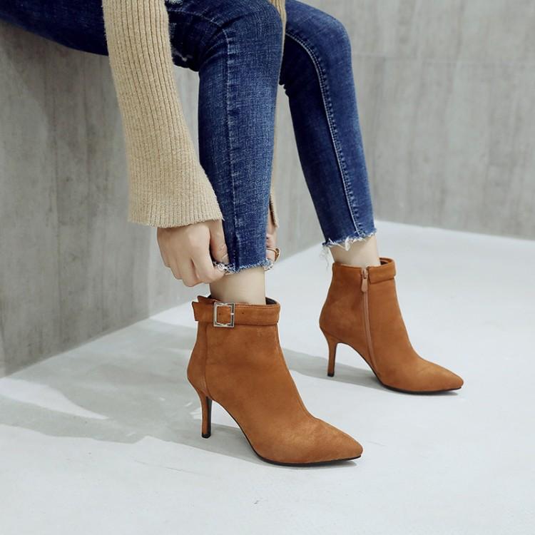 Oversized 11 12 boots women shoes ankle boots for women ladies shoes woman winter Side zipper with belt buckle, Beige
Oversized 11 12 boots women shoes ankle boots for women ladies shoes woman winter Side zipper with belt buckle, Beige