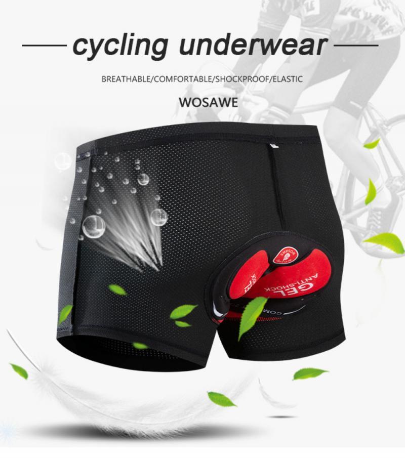 Cycling Shorts Breathable -absorbing Underwear Quick-drying Thickened 5D Gel Support Comfortable Elastic Cycling Equipment
Cycling Shorts Breathable -absorbing Underwear Quick-drying Thickened 5D Gel Support Comfortable Elastic Cycling Equipment